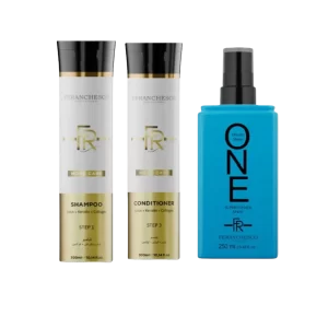 Shampoo + Conditioner + Shine-Boosting Hair Spray -Three pack